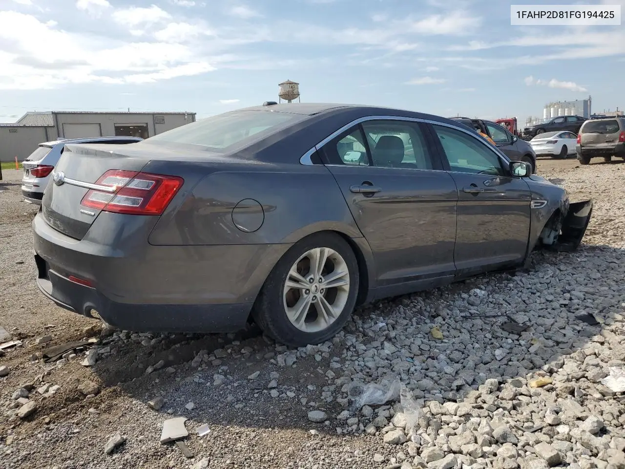 2015 Ford Taurus Se VIN: 1FAHP2D81FG194425 Lot: 56579295