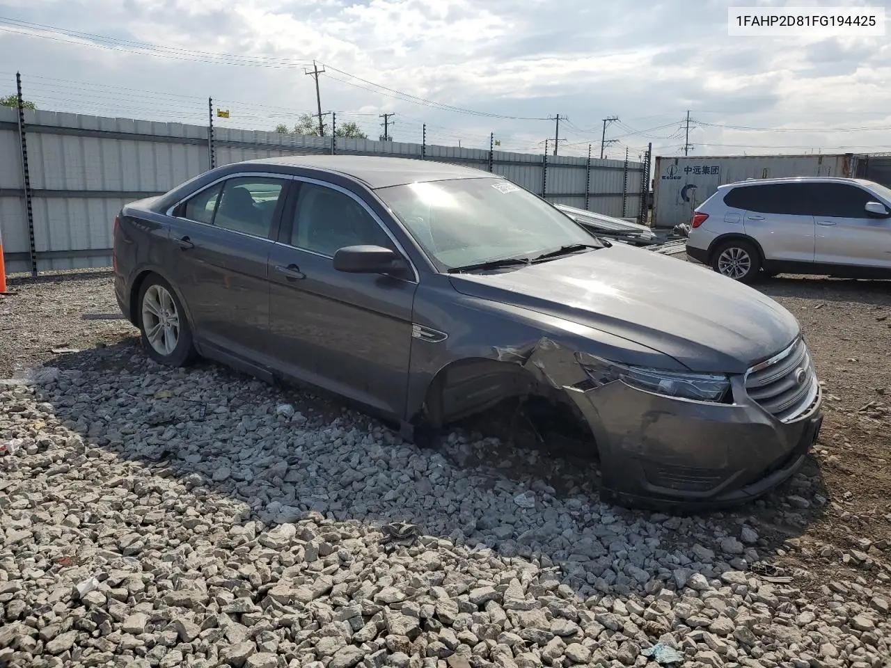 2015 Ford Taurus Se VIN: 1FAHP2D81FG194425 Lot: 56579295
