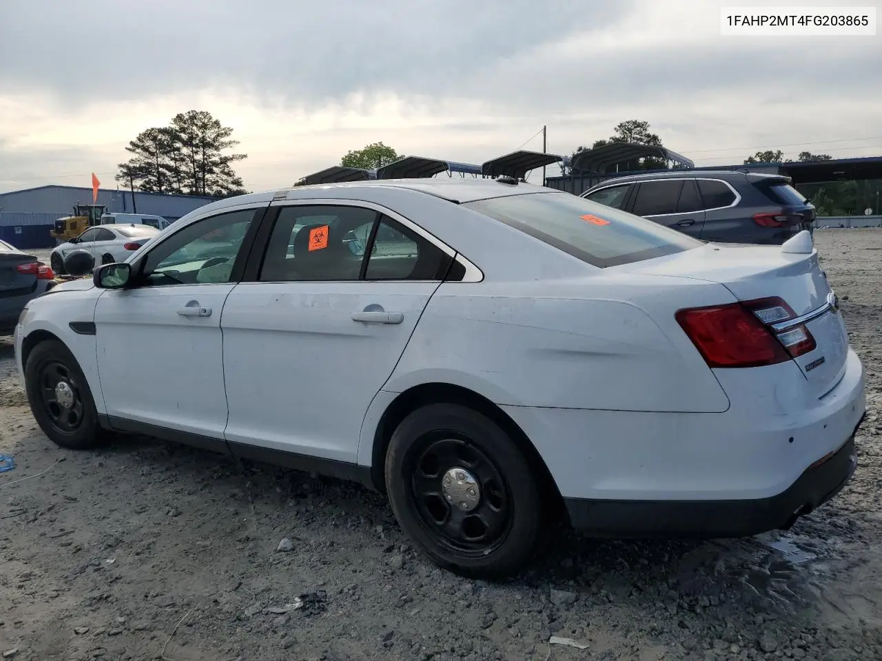 2015 Ford Taurus Police Interceptor VIN: 1FAHP2MT4FG203865 Lot: 57017075