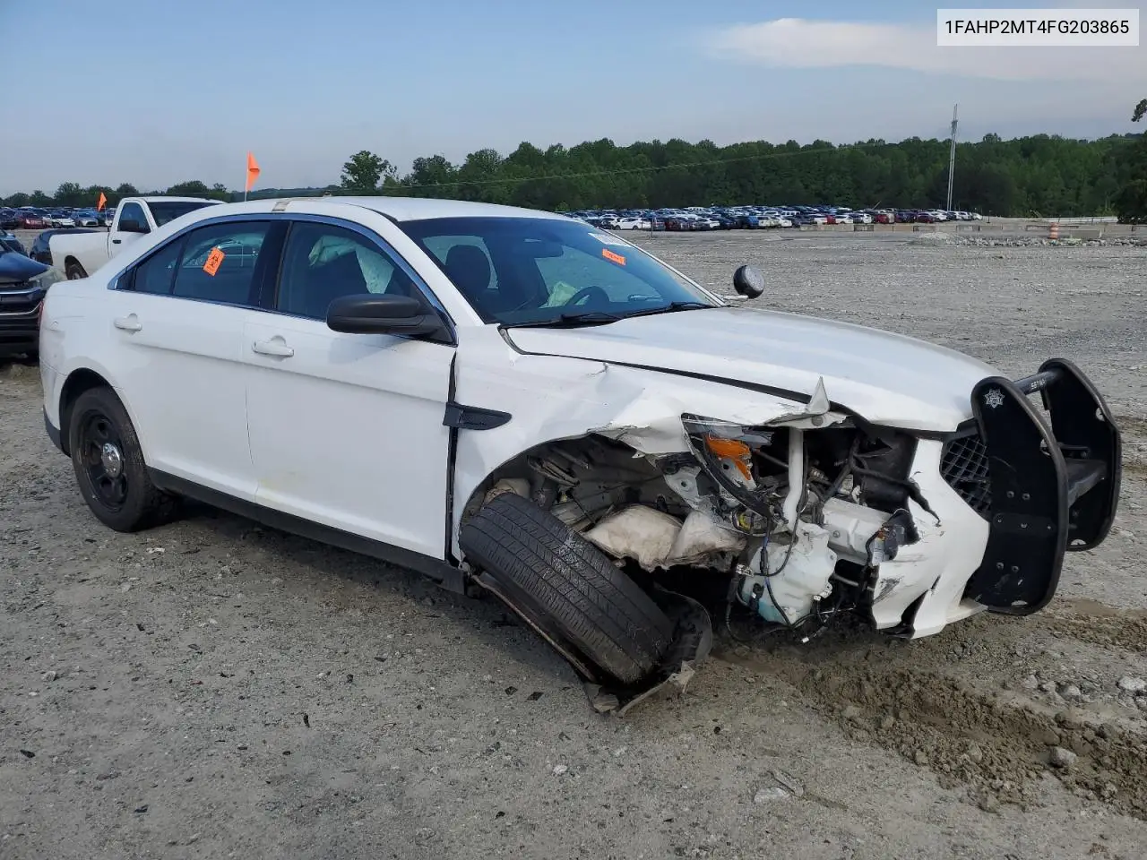 2015 Ford Taurus Police Interceptor VIN: 1FAHP2MT4FG203865 Lot: 57017075