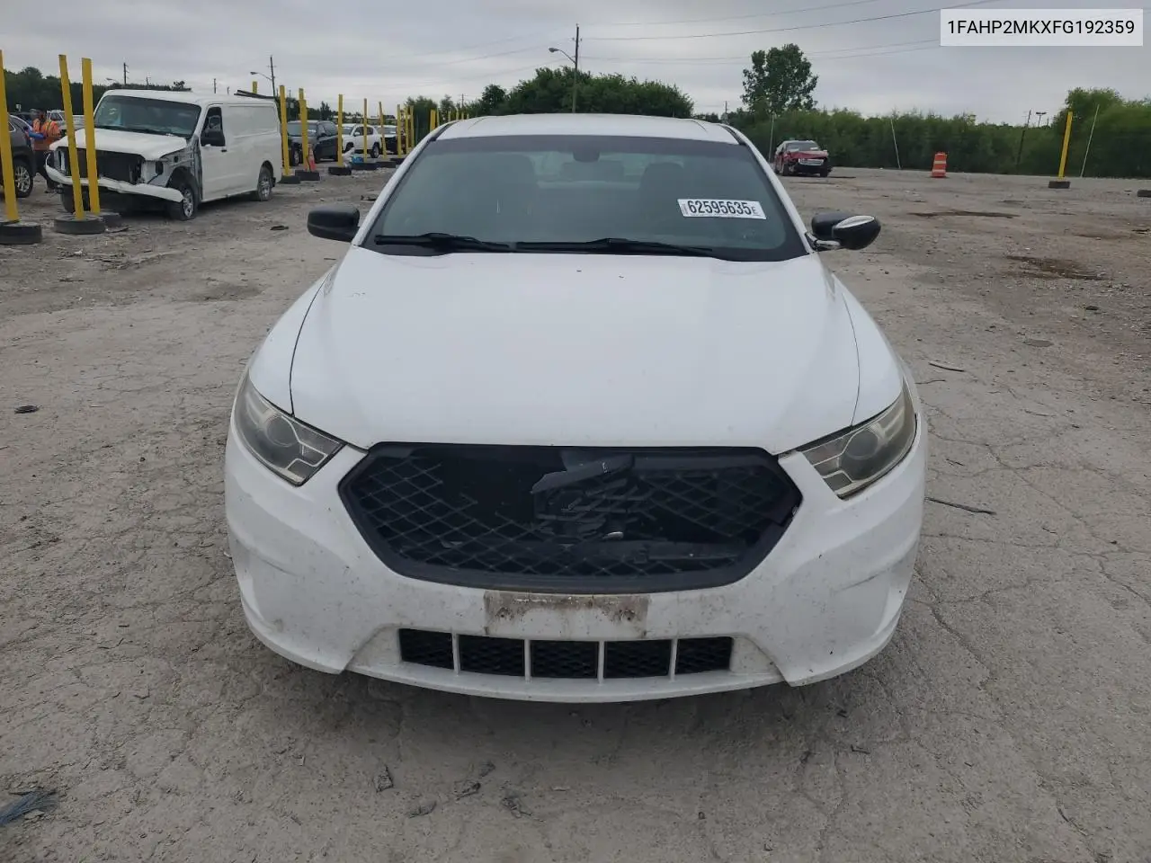 2015 Ford Taurus Police Interceptor VIN: 1FAHP2MKXFG192359 Lot: 62595635