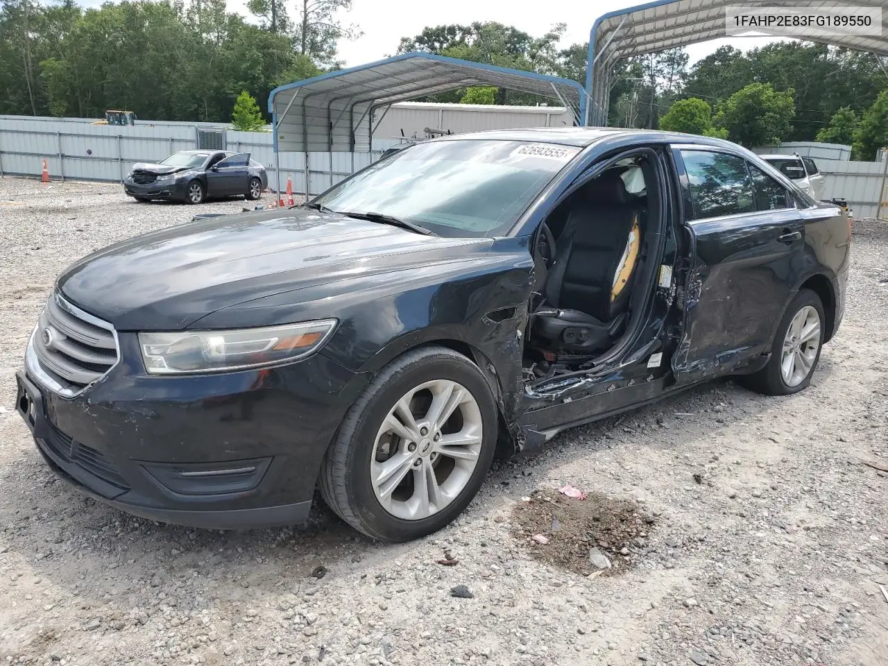 2015 Ford Taurus Sel VIN: 1FAHP2E83FG189550 Lot: 62693555