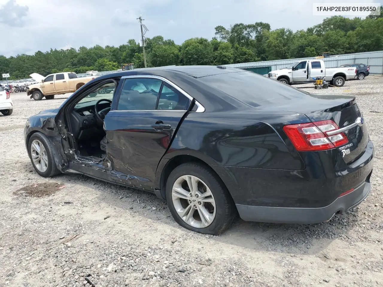 2015 Ford Taurus Sel VIN: 1FAHP2E83FG189550 Lot: 62693555