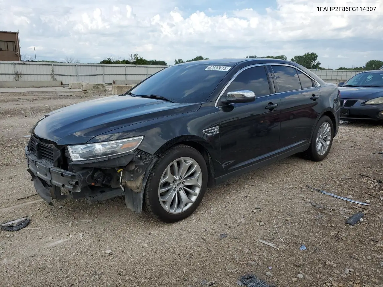 2015 Ford Taurus Limited VIN: 1FAHP2F86FG114307 Lot: 62697615