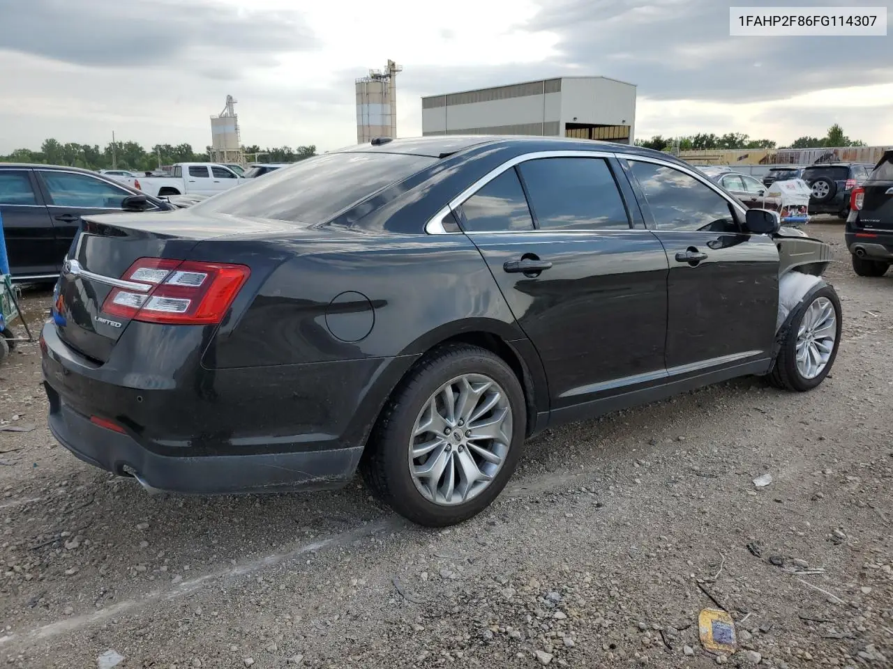 2015 Ford Taurus Limited VIN: 1FAHP2F86FG114307 Lot: 62697615