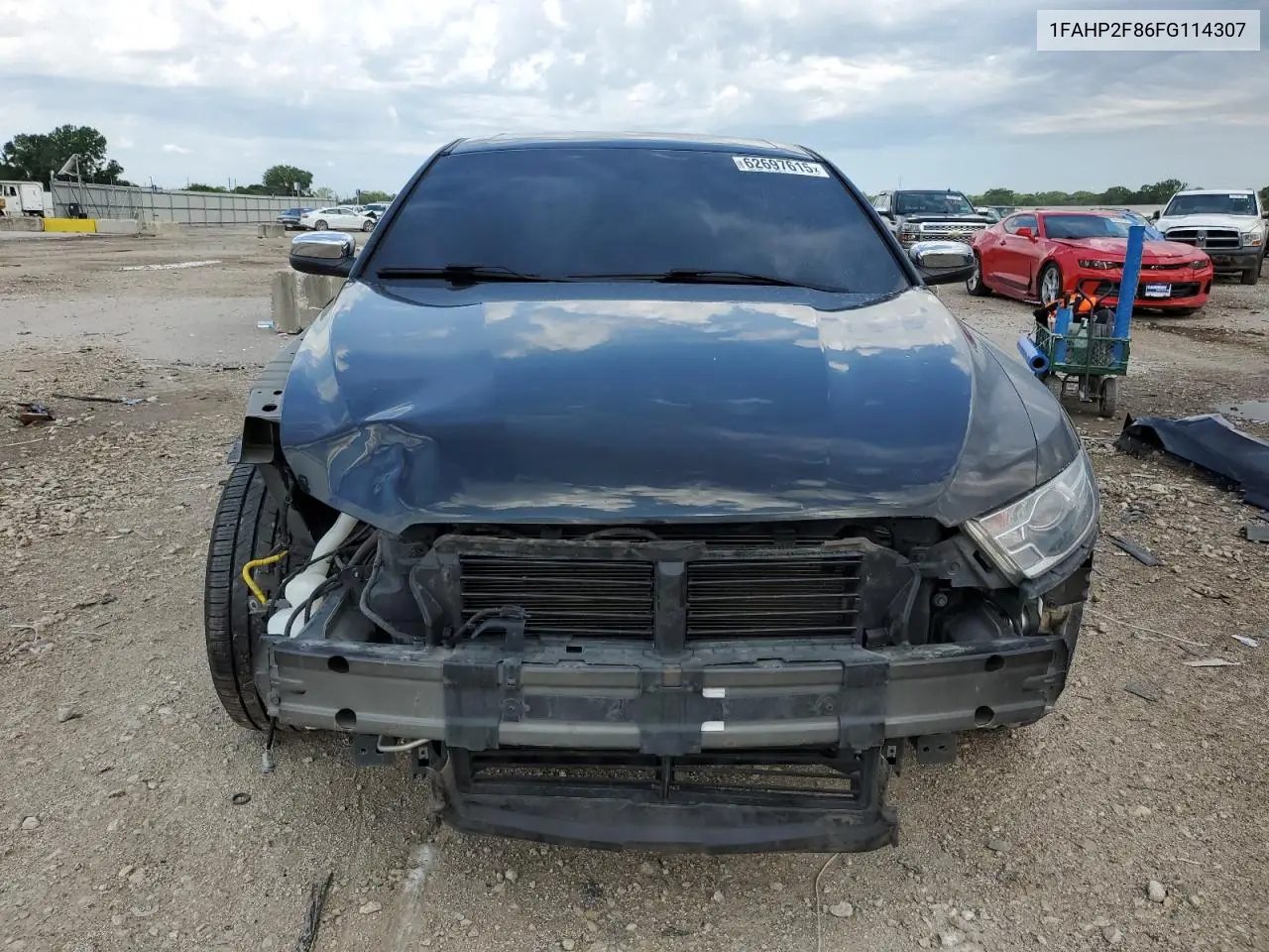 2015 Ford Taurus Limited VIN: 1FAHP2F86FG114307 Lot: 62697615
