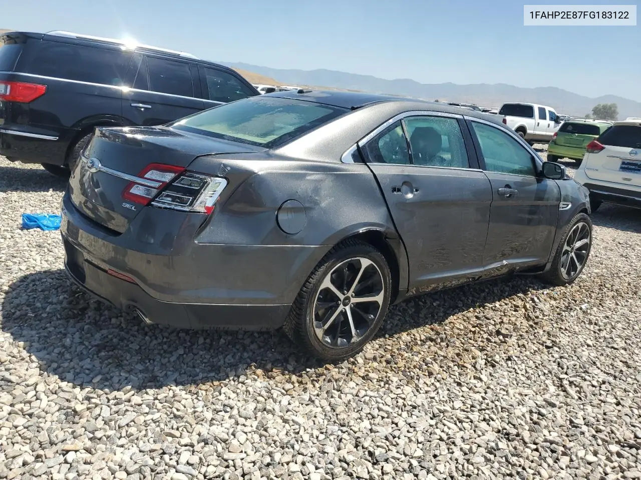 2015 Ford Taurus Sel VIN: 1FAHP2E87FG183122 Lot: 62878955