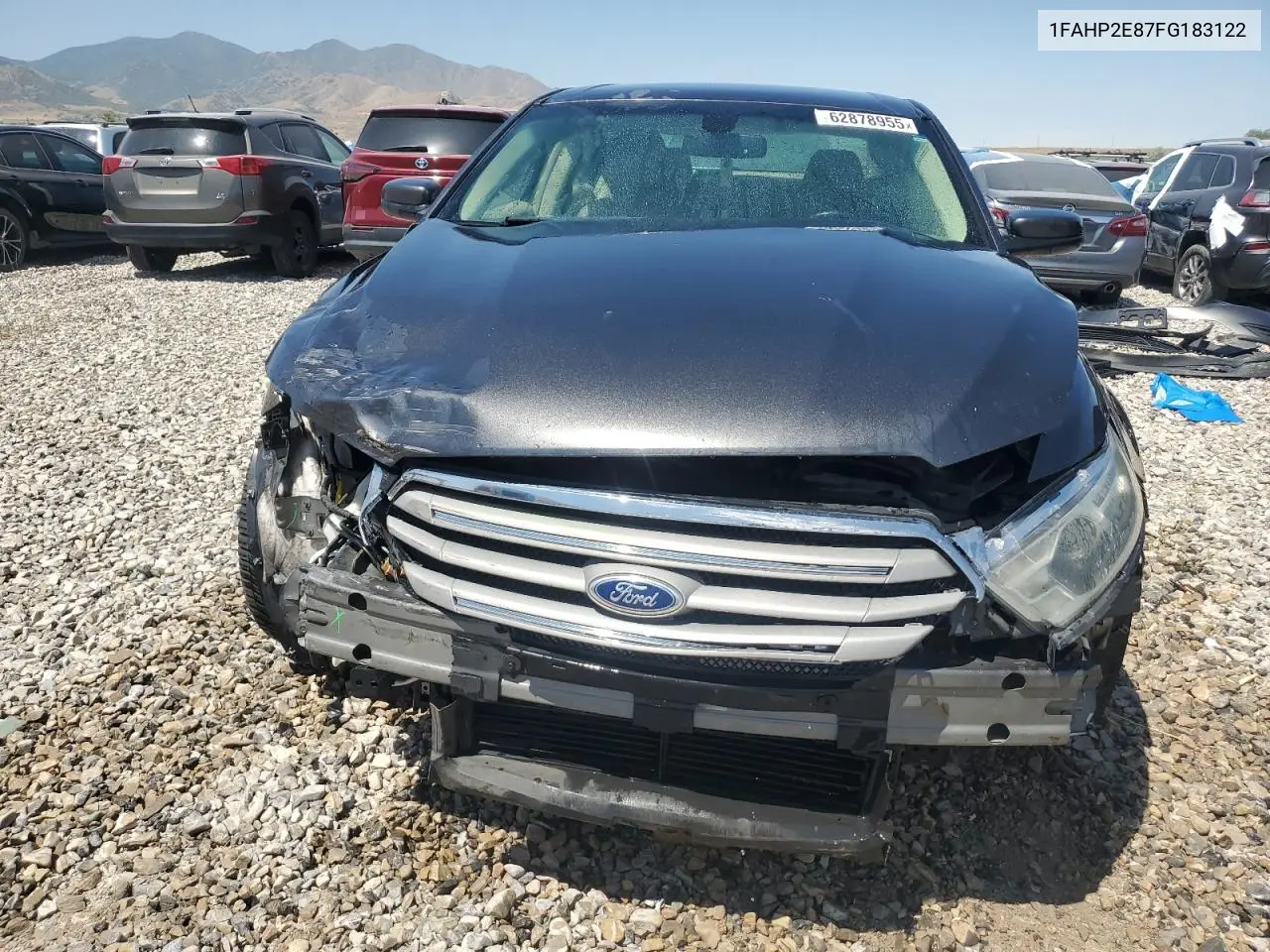 2015 Ford Taurus Sel VIN: 1FAHP2E87FG183122 Lot: 62878955