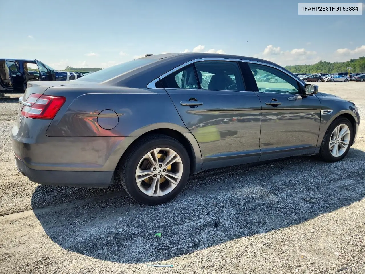 2015 Ford Taurus Sel VIN: 1FAHP2E81FG163884 Lot: 62918065