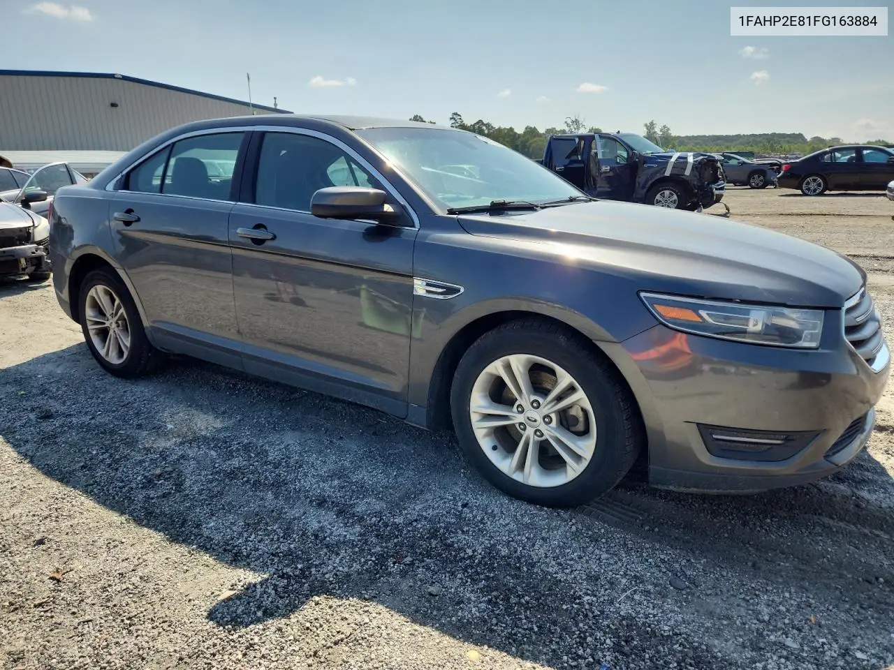 2015 Ford Taurus Sel VIN: 1FAHP2E81FG163884 Lot: 62918065