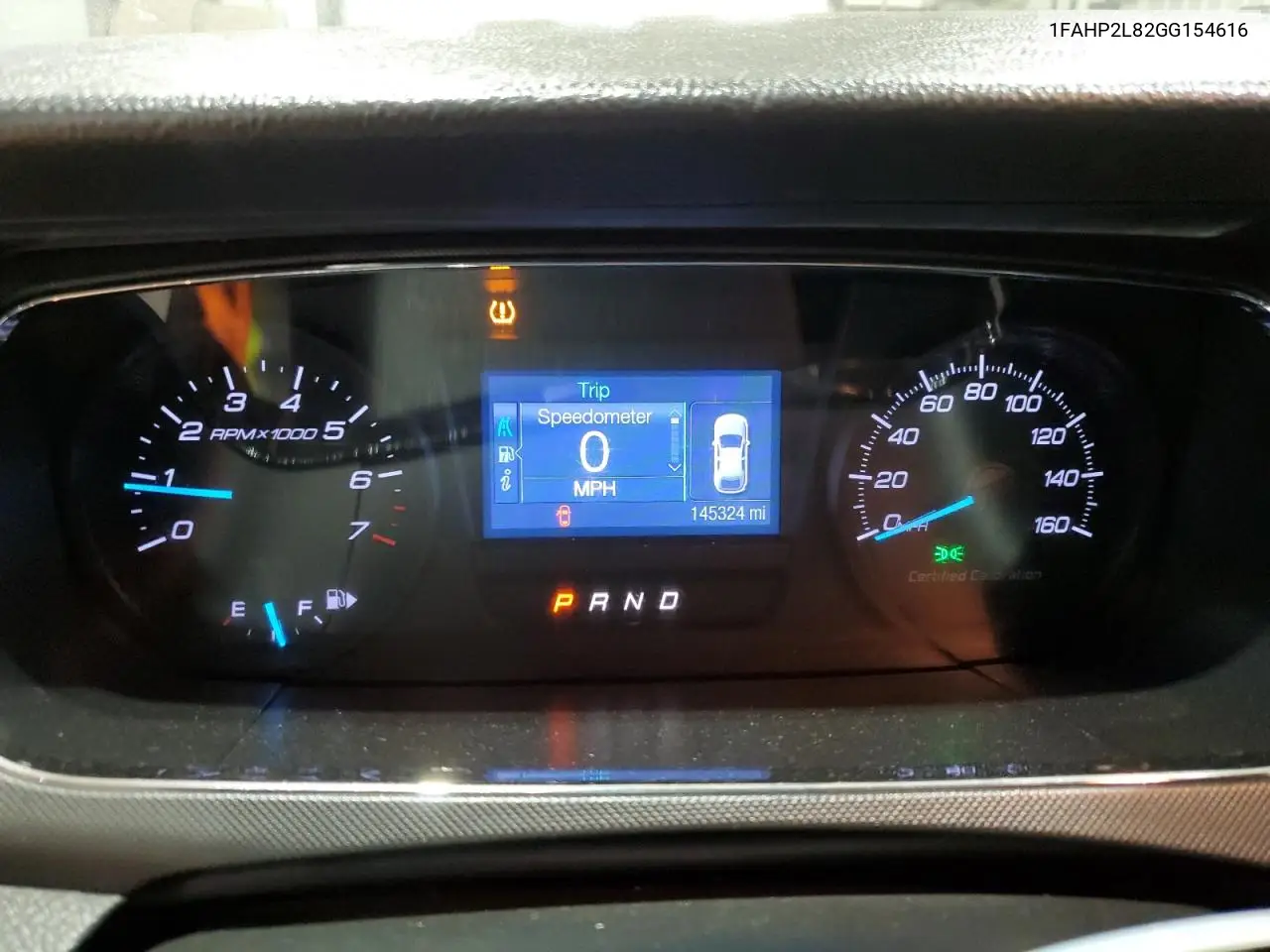 2016 Ford Taurus Police Interceptor VIN: 1FAHP2L82GG154616 Lot: 56463975
