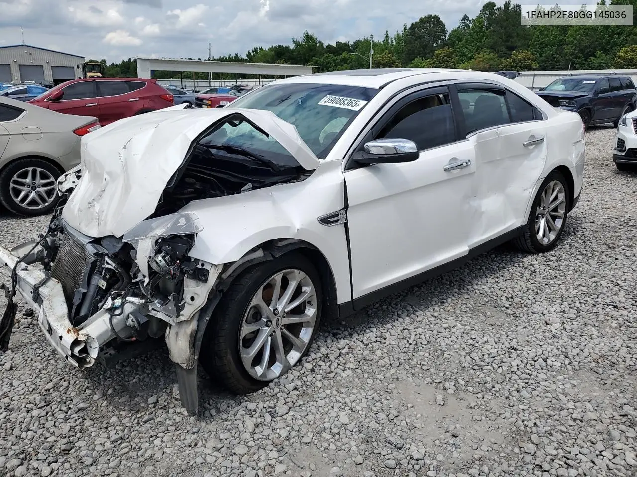 2016 Ford Taurus Limited VIN: 1FAHP2F80GG145036 Lot: 59088365