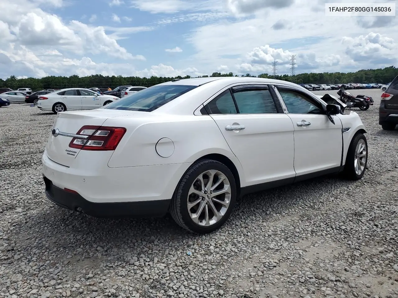 2016 Ford Taurus Limited VIN: 1FAHP2F80GG145036 Lot: 59088365