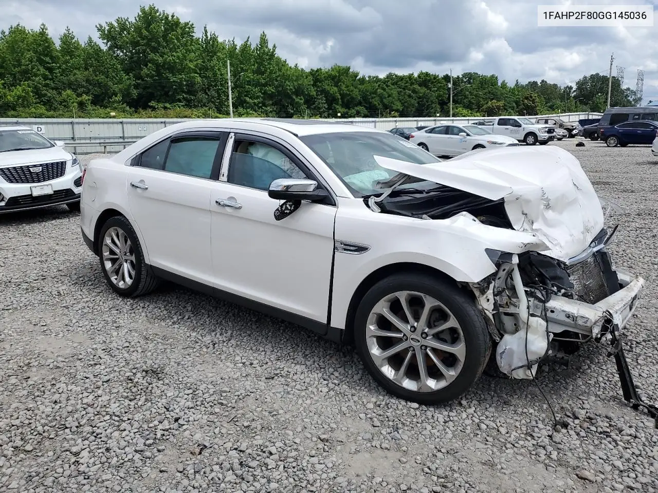 2016 Ford Taurus Limited VIN: 1FAHP2F80GG145036 Lot: 59088365