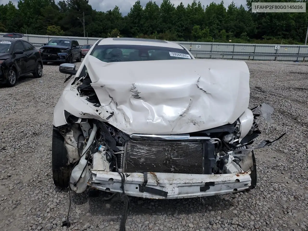 2016 Ford Taurus Limited VIN: 1FAHP2F80GG145036 Lot: 59088365