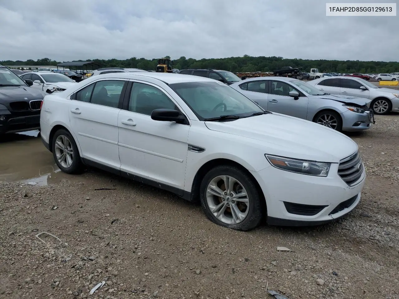 2016 Ford Taurus Se VIN: 1FAHP2D85GG129613 Lot: 62595085