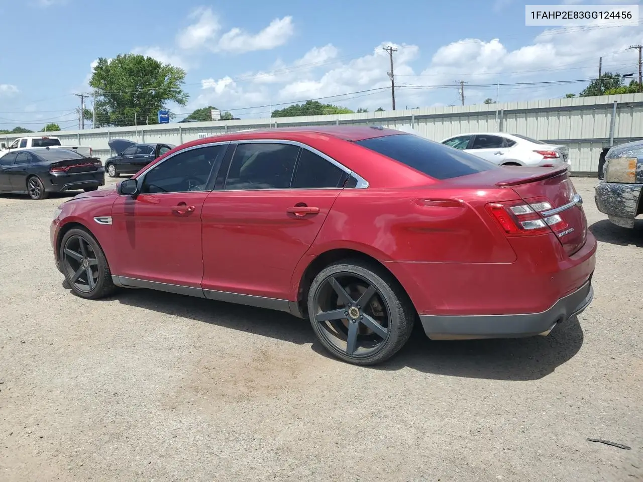 2016 Ford Taurus Sel VIN: 1FAHP2E83GG124456 Lot: 62854455