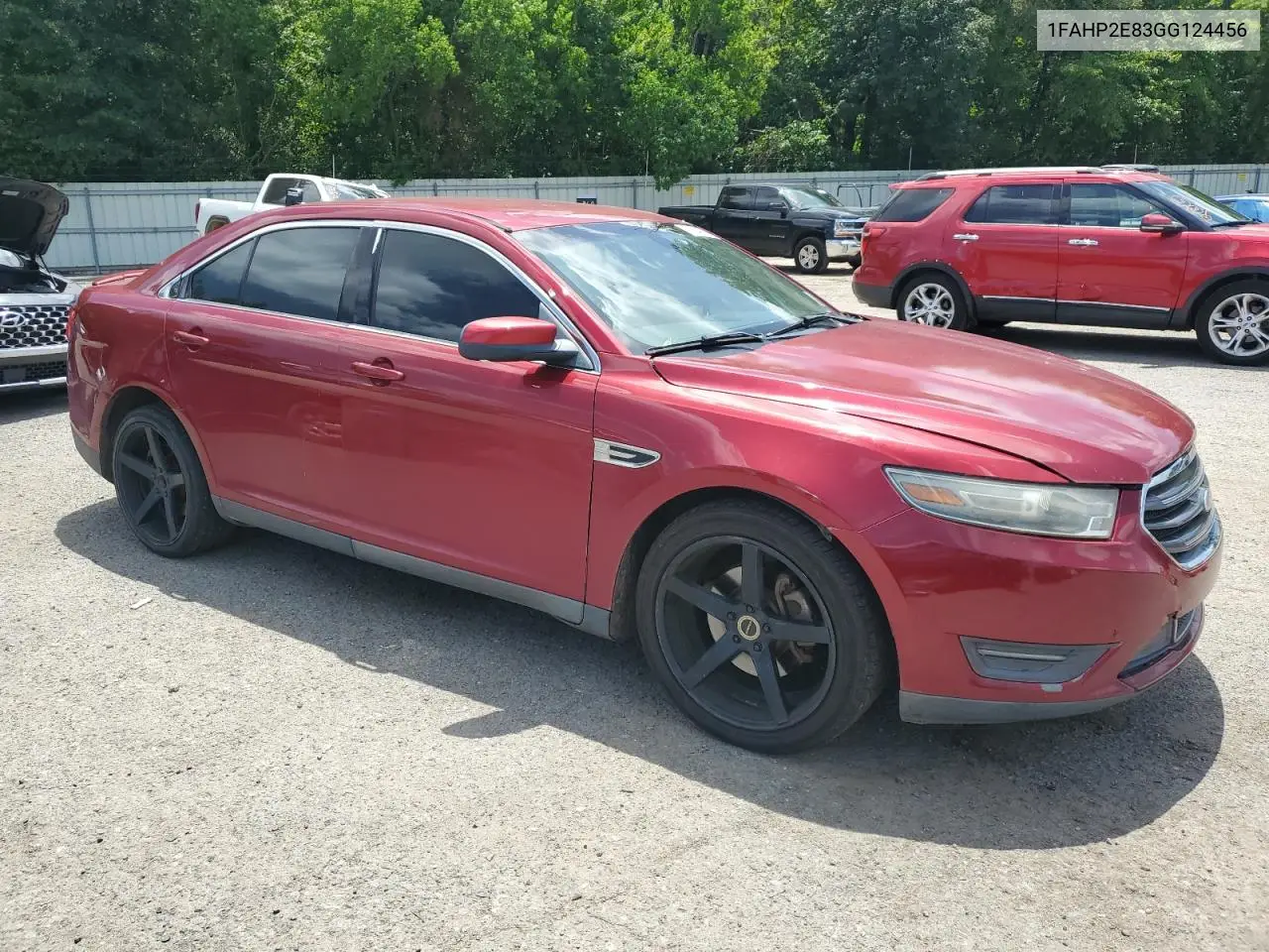 2016 Ford Taurus Sel VIN: 1FAHP2E83GG124456 Lot: 62854455