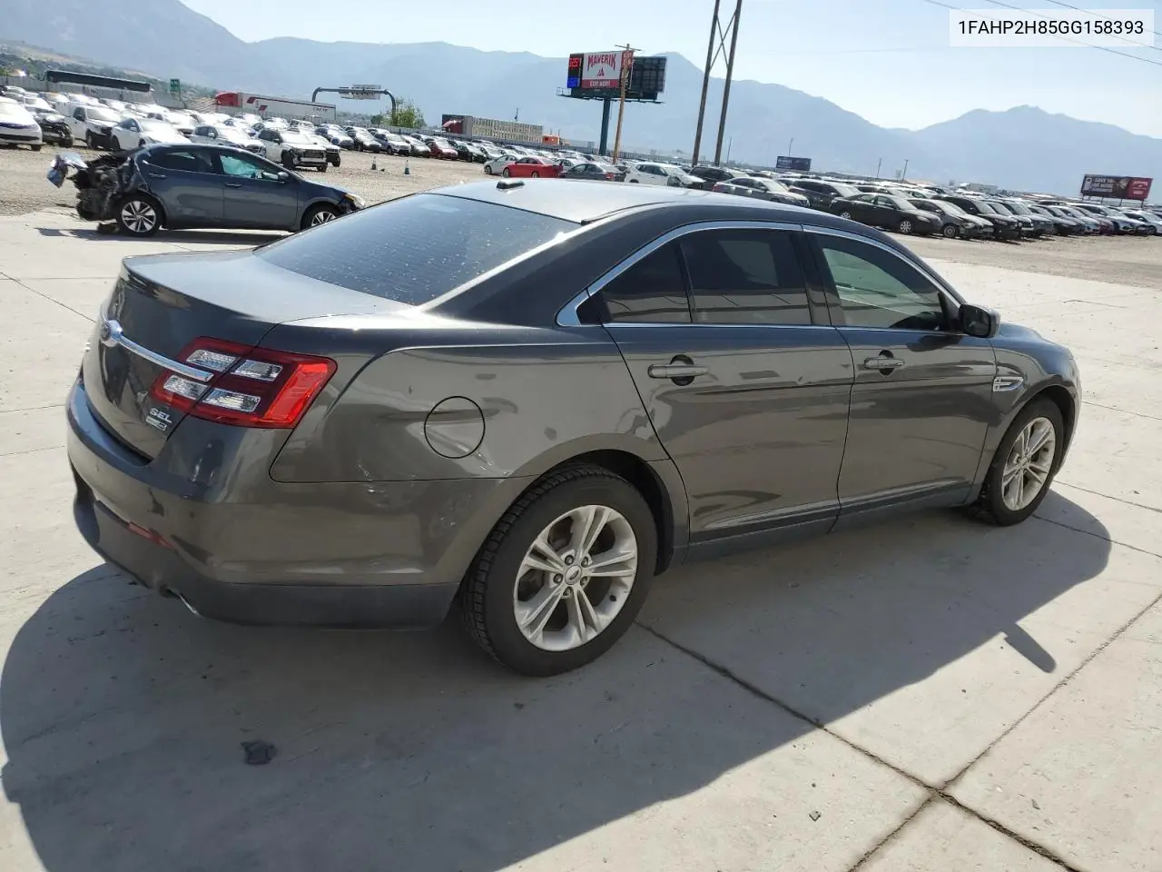 2016 Ford Taurus Sel VIN: 1FAHP2H85GG158393 Lot: 62915975