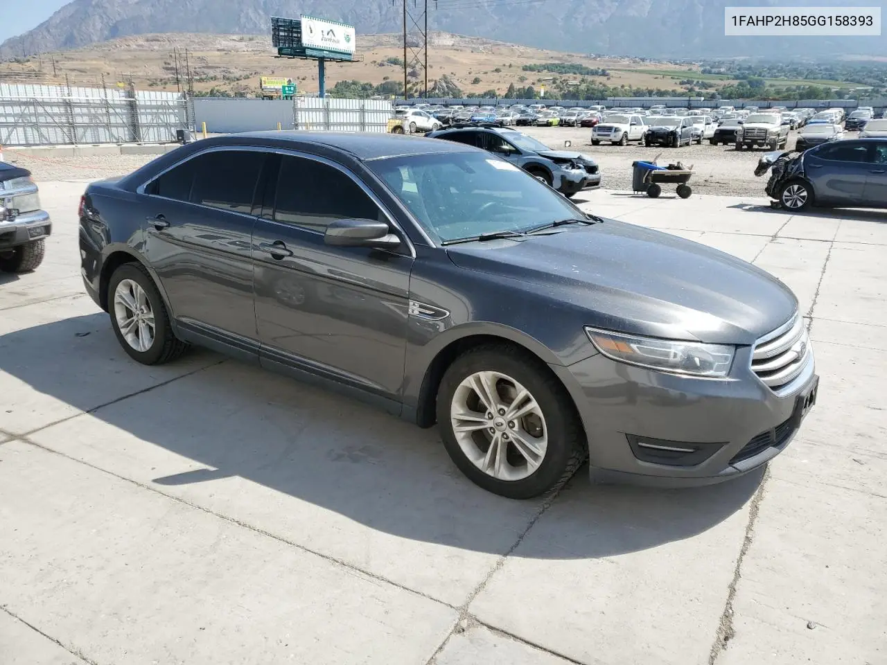 2016 Ford Taurus Sel VIN: 1FAHP2H85GG158393 Lot: 62915975