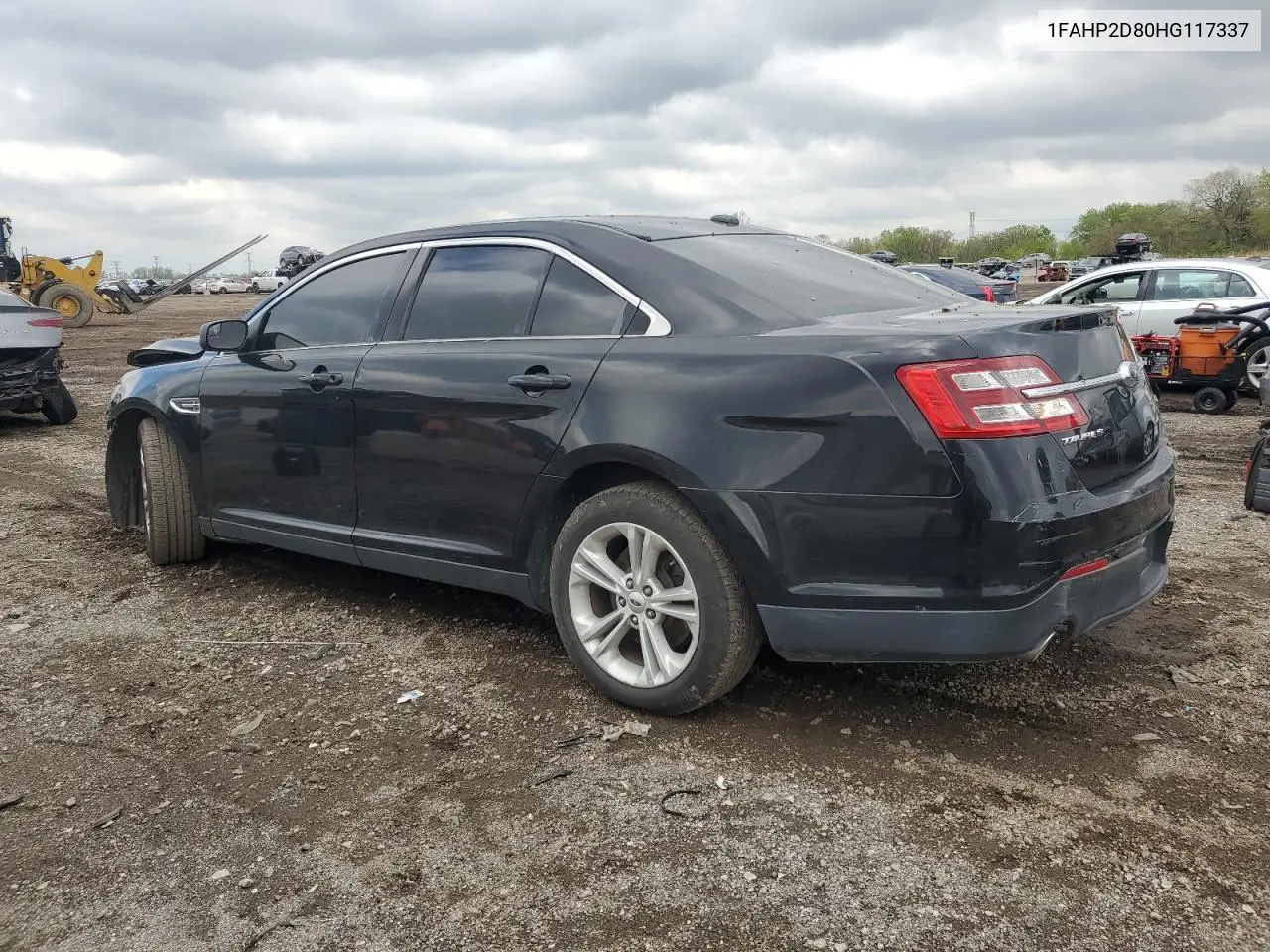 2017 Ford Taurus Se VIN: 1FAHP2D80HG117337 Lot: 55904505