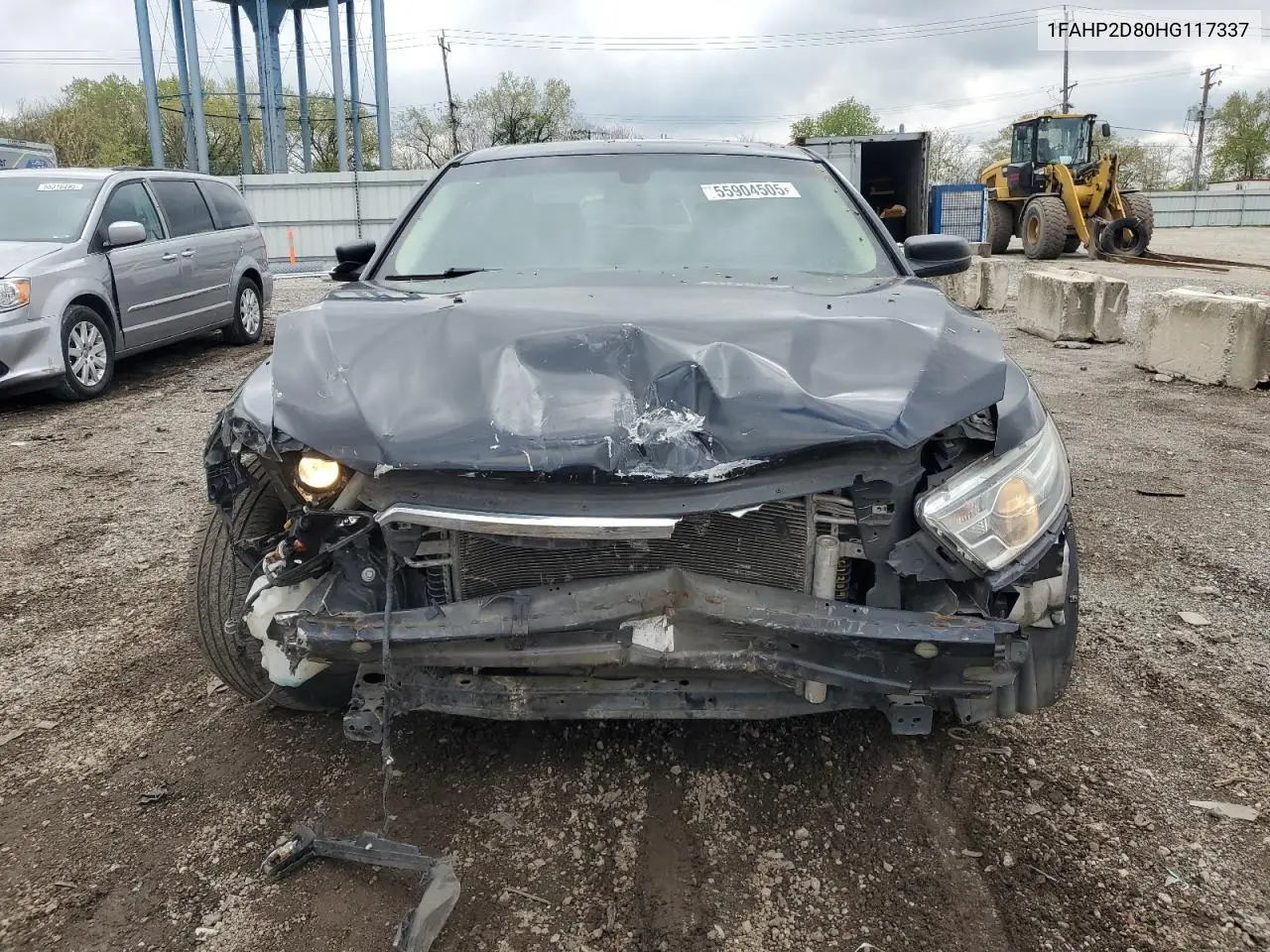 2017 Ford Taurus Se VIN: 1FAHP2D80HG117337 Lot: 55904505