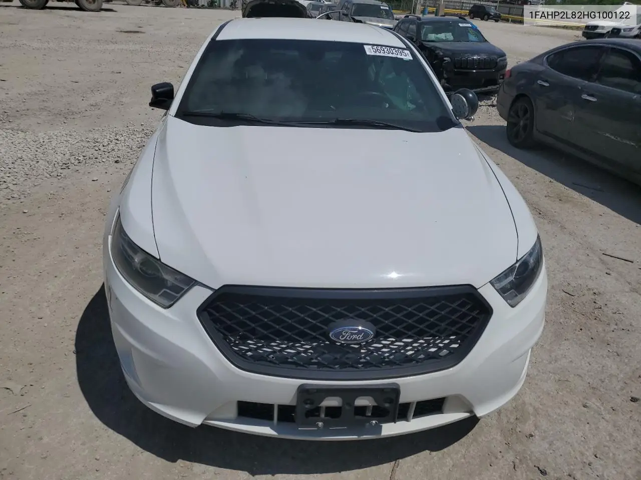 2017 Ford Taurus Police Interceptor VIN: 1FAHP2L82HG100122 Lot: 56930395