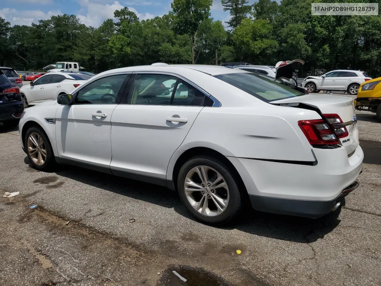 2017 Ford Taurus Se VIN: 1FAHP2D89HG128739 Lot: 62103245