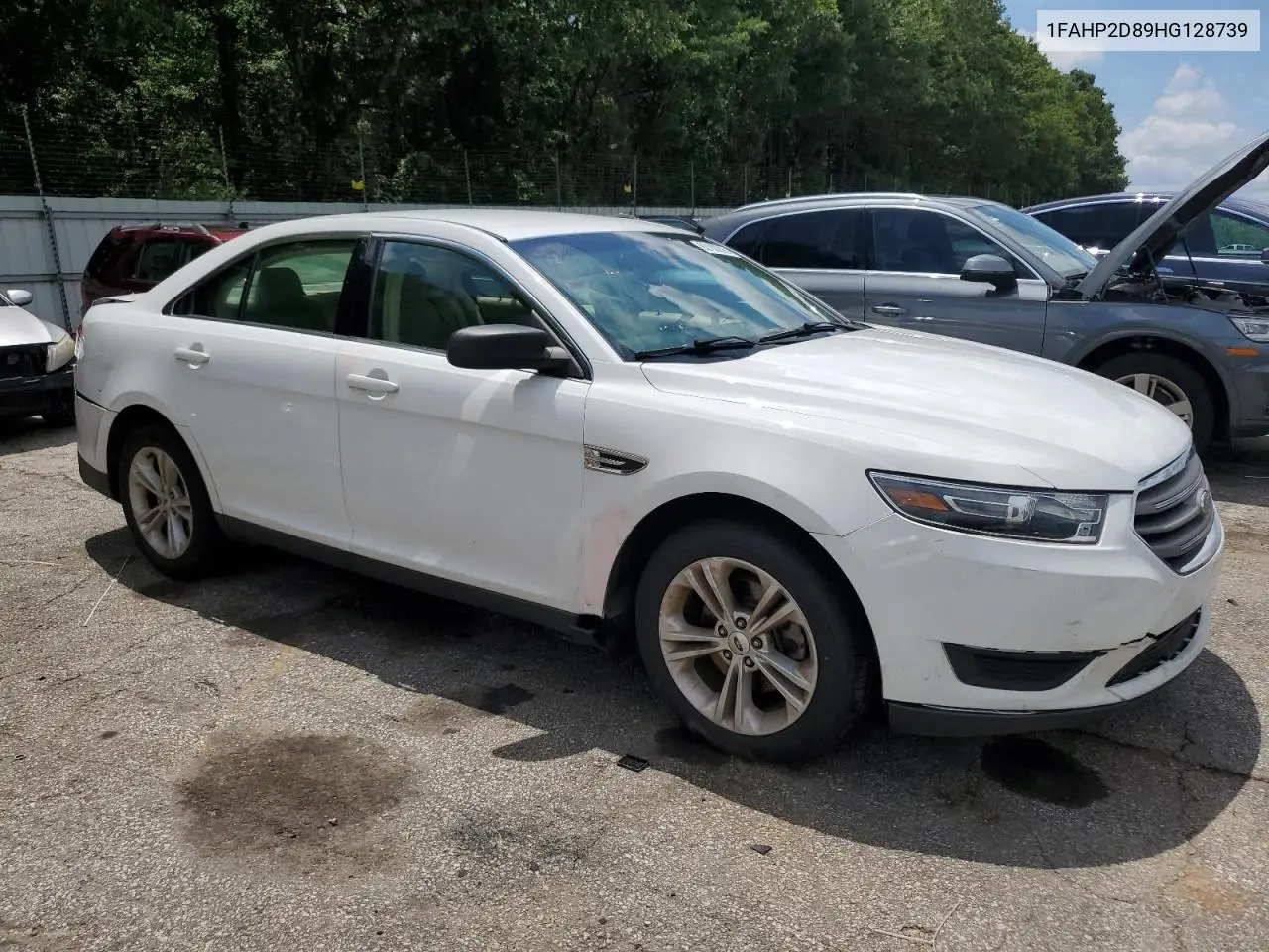 2017 Ford Taurus Se VIN: 1FAHP2D89HG128739 Lot: 62103245