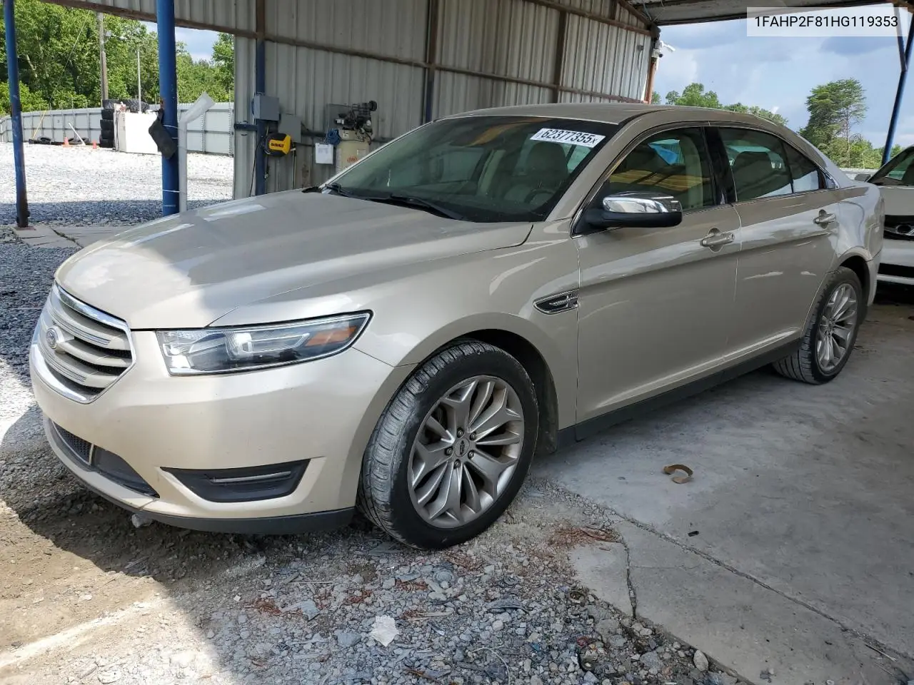 2017 Ford Taurus Limited VIN: 1FAHP2F81HG119353 Lot: 62377355