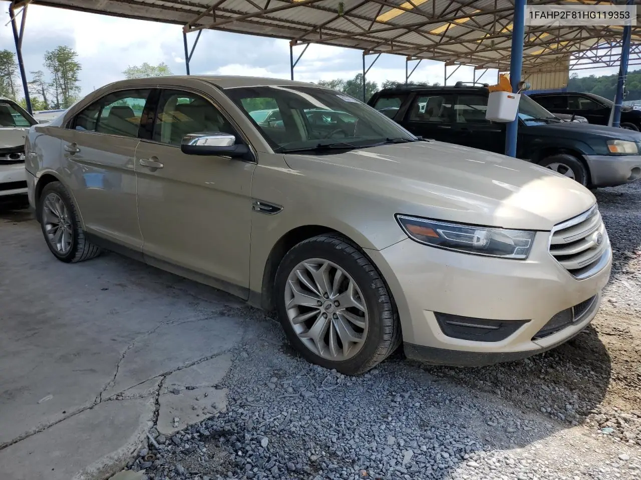 2017 Ford Taurus Limited VIN: 1FAHP2F81HG119353 Lot: 62377355