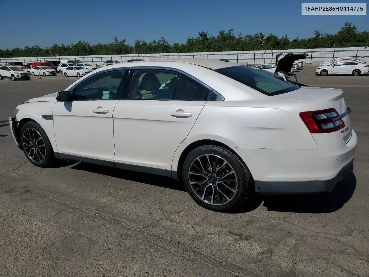 2017 Ford Taurus Sel VIN: 1FAHP2E86HG114795 Lot: 62727125