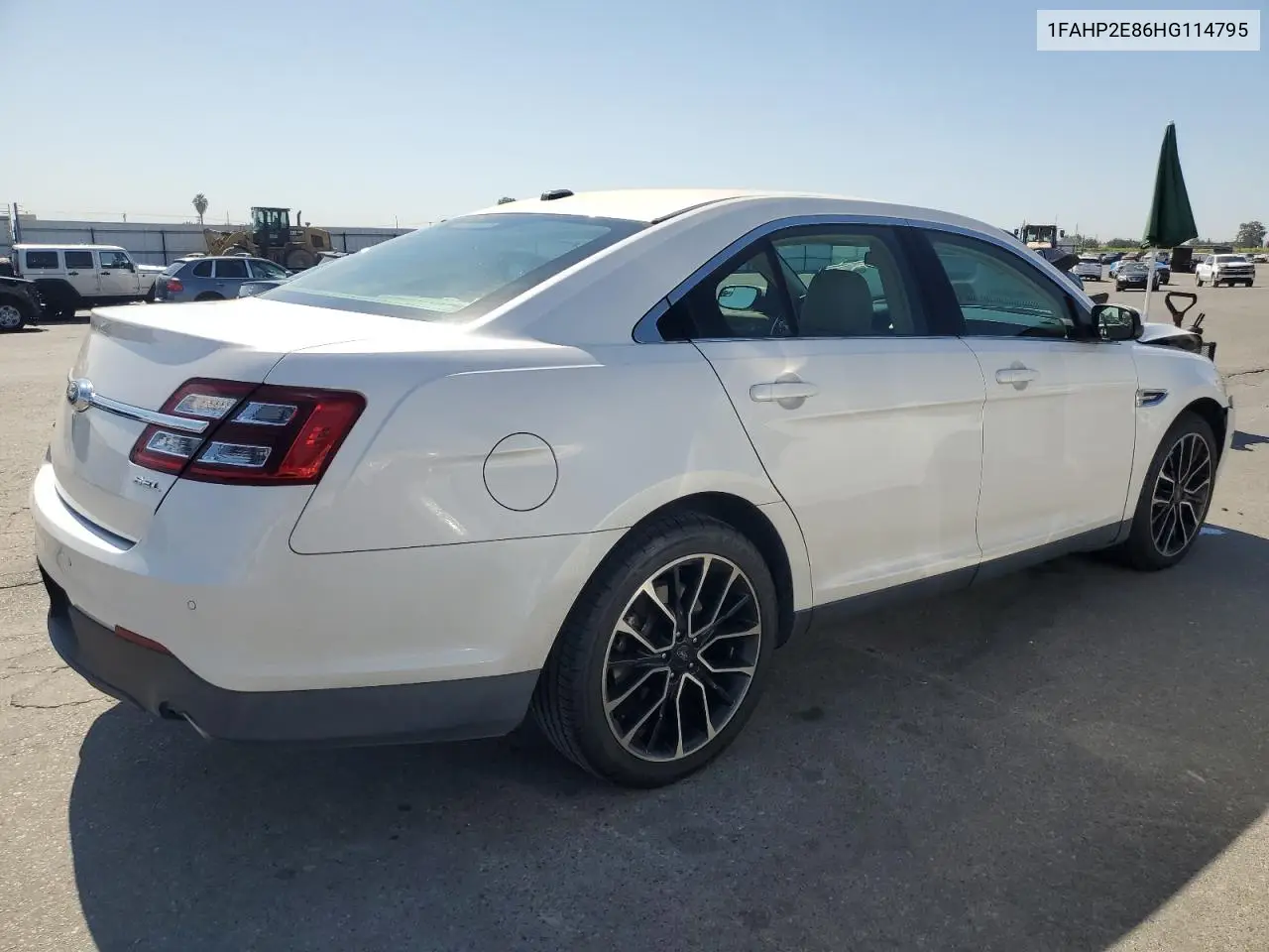 2017 Ford Taurus Sel VIN: 1FAHP2E86HG114795 Lot: 62727125