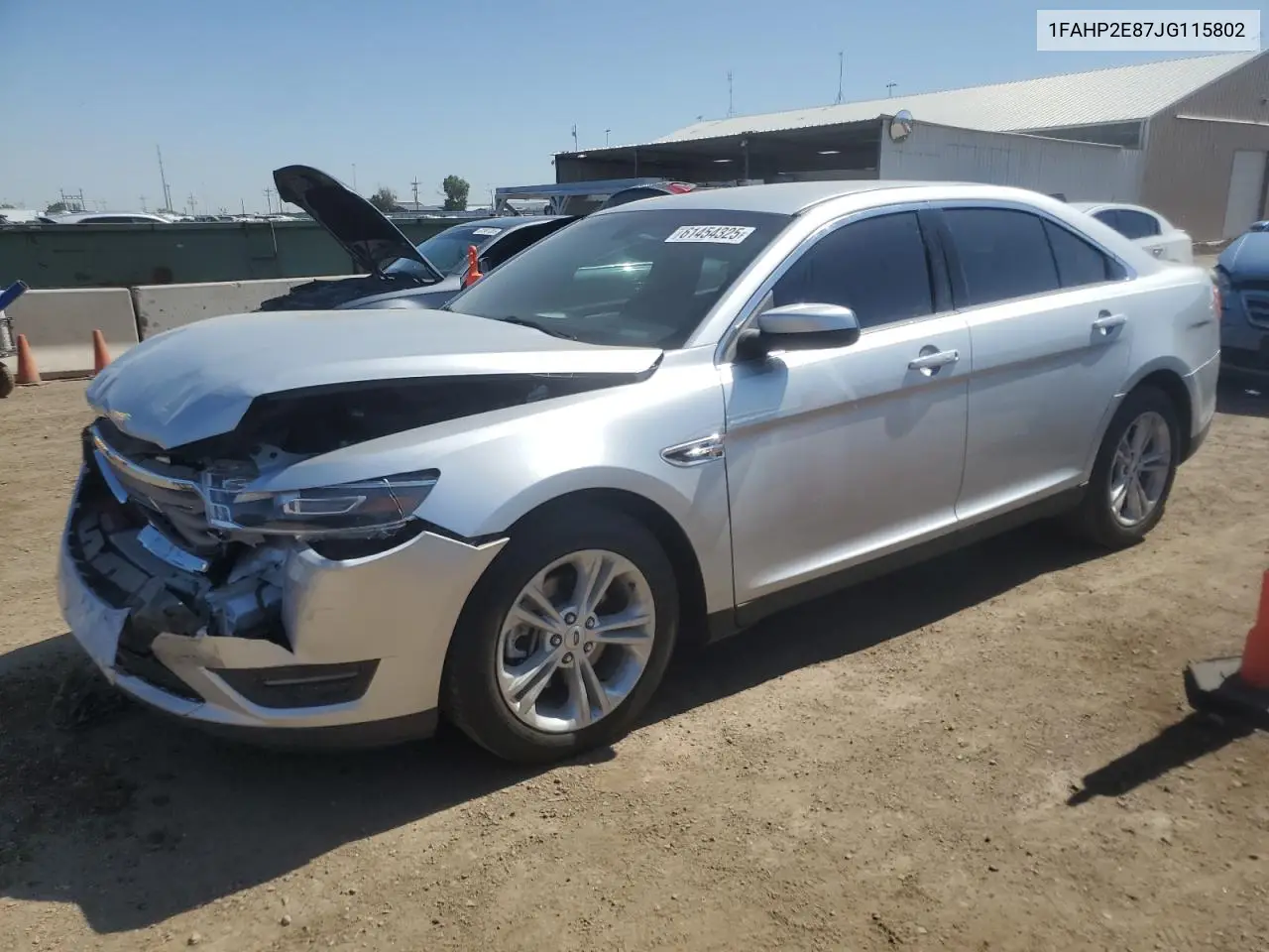 2018 Ford Taurus Sel VIN: 1FAHP2E87JG115802 Lot: 61454325