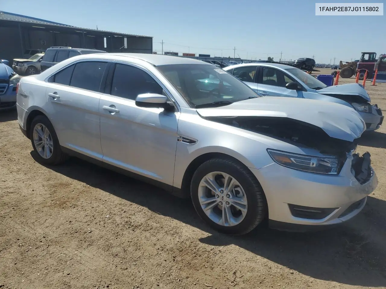 2018 Ford Taurus Sel VIN: 1FAHP2E87JG115802 Lot: 61454325
