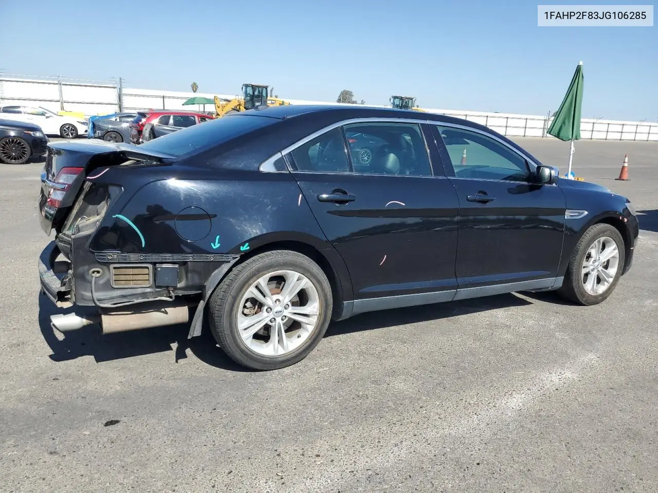 2018 Ford Taurus Limited VIN: 1FAHP2F83JG106285 Lot: 63436935