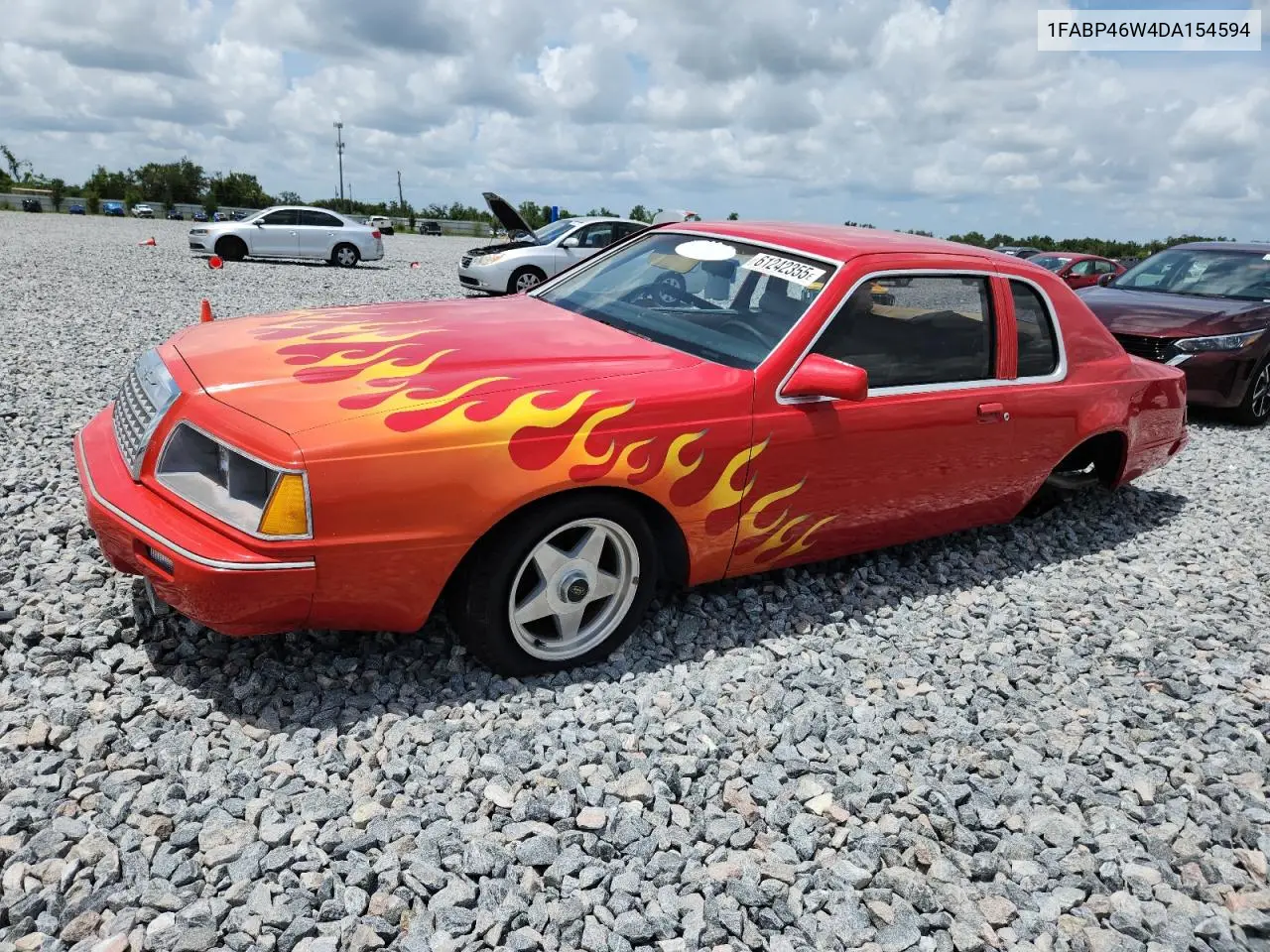 1983 Ford Thunderbird VIN: 1FABP46W4DA154594 Lot: 61242355
