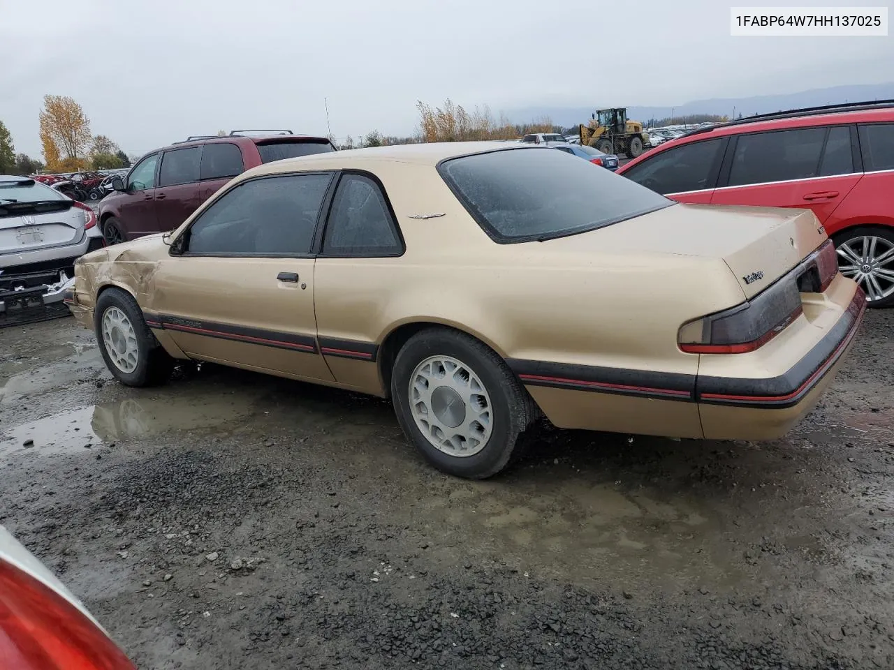 1987 Ford Thunderbird VIN: 1FABP64W7HH137025 Lot: 80162264