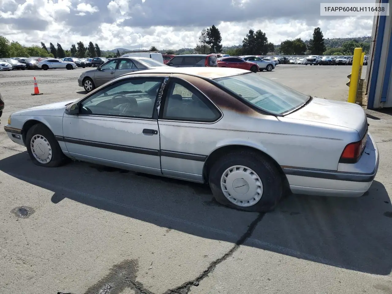 1990 Ford Thunderbird VIN: 1FAPP6040LH116438 Lot: 55843395