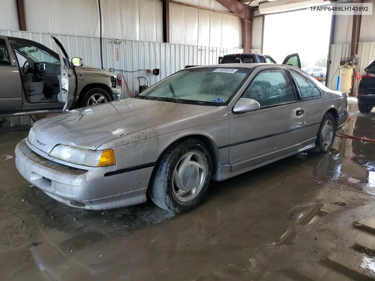 1990 Ford Thunderbird Super Coupe VIN: 1FAPP64R6LH143892 Lot: 61639415