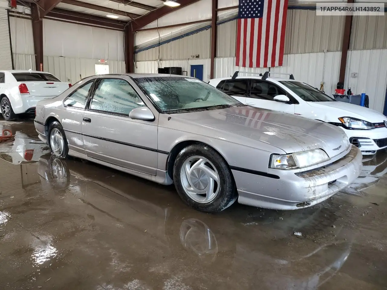 1990 Ford Thunderbird Super Coupe VIN: 1FAPP64R6LH143892 Lot: 61639415