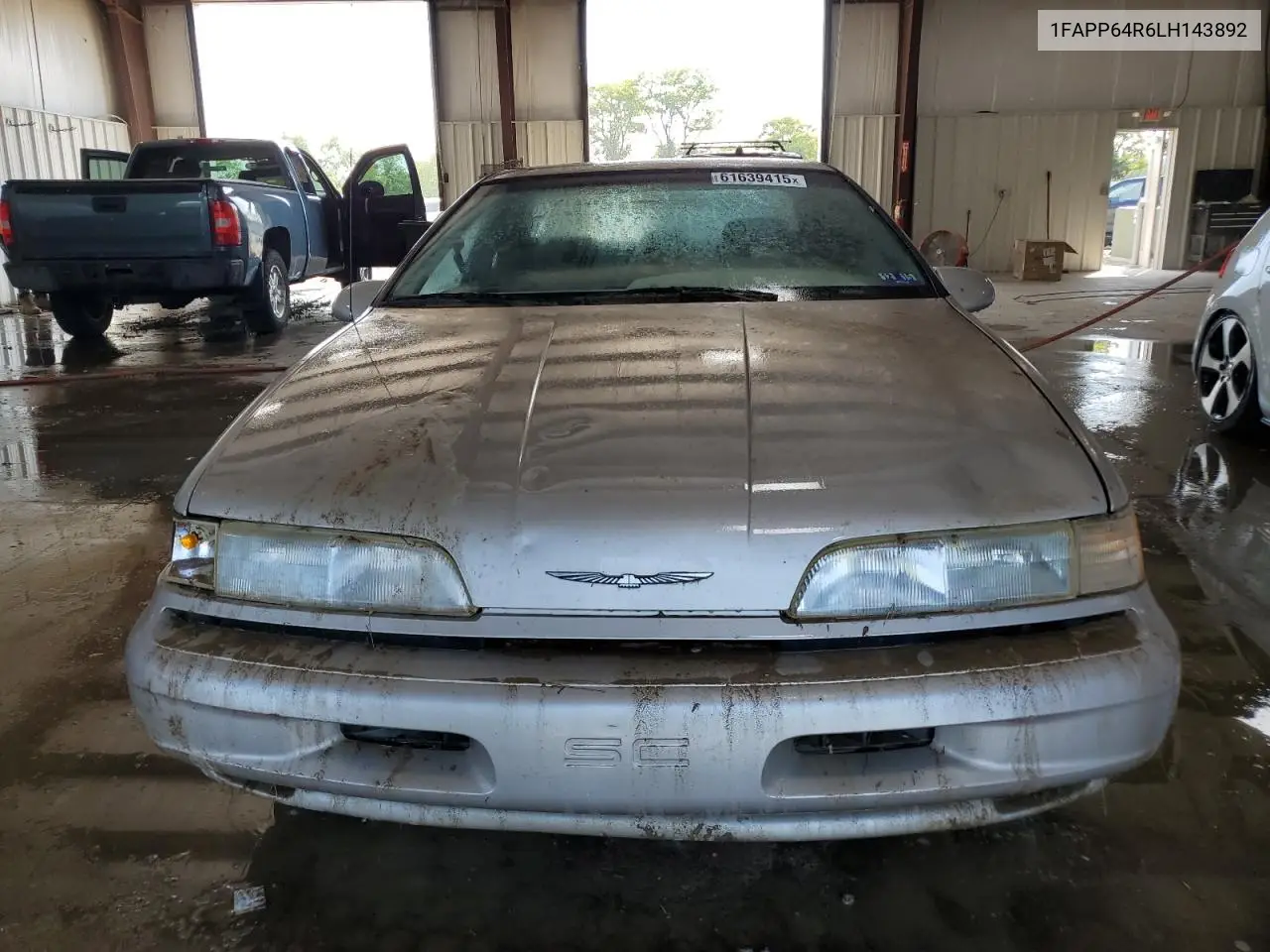1990 Ford Thunderbird Super Coupe VIN: 1FAPP64R6LH143892 Lot: 61639415