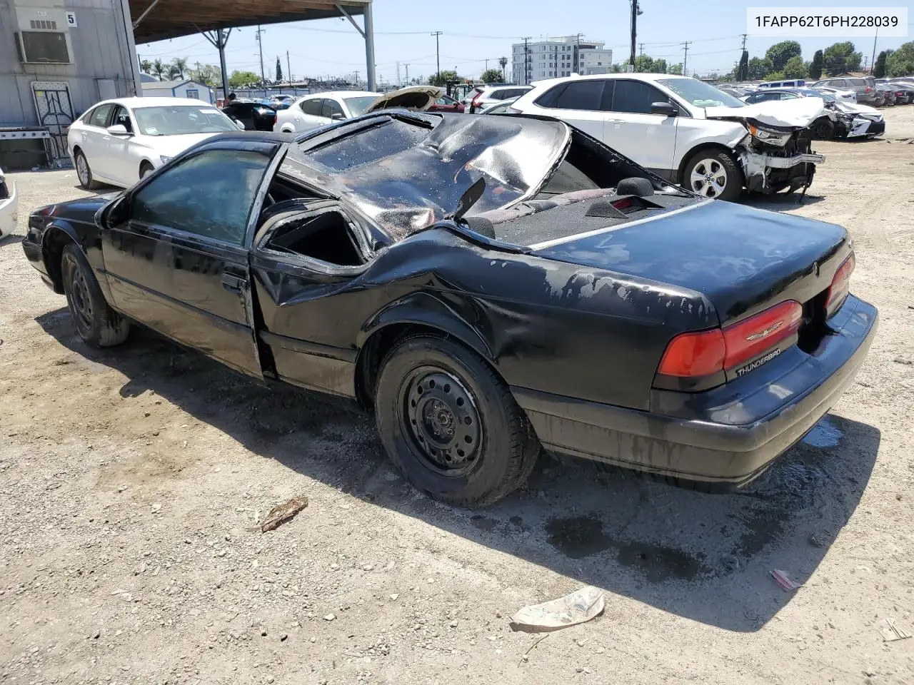 1993 Ford Thunderbird Lx VIN: 1FAPP62T6PH228039 Lot: 61498325