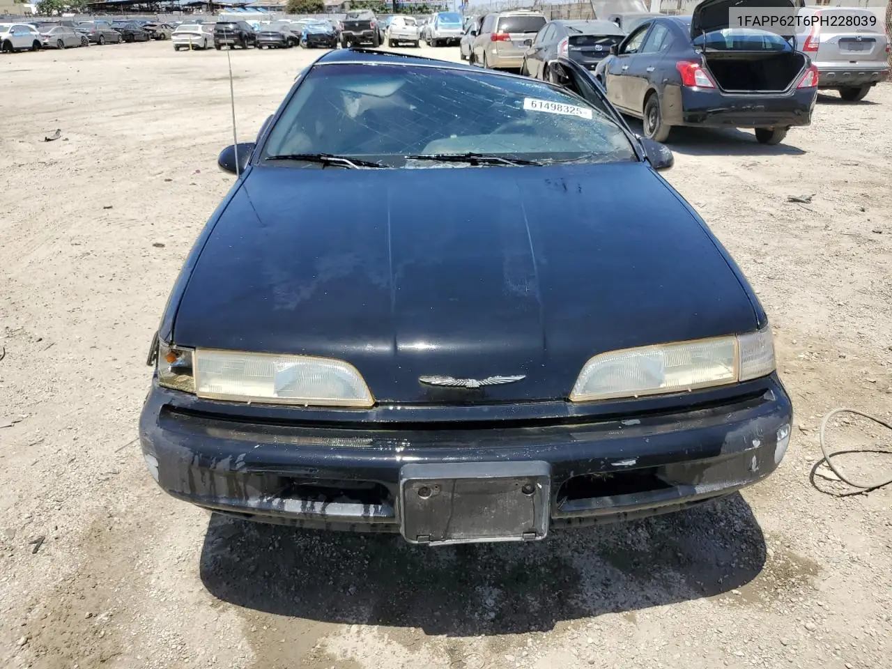 1993 Ford Thunderbird Lx VIN: 1FAPP62T6PH228039 Lot: 61498325