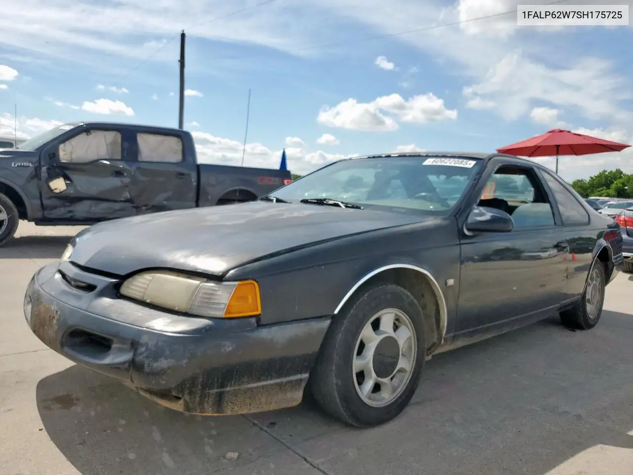 1995 Ford Thunderbird Lx VIN: 1FALP62W7SH175725 Lot: 60622085