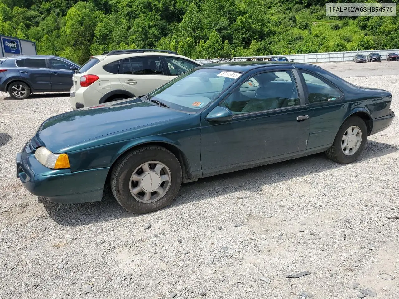 1995 Ford Thunderbird Lx VIN: 1FALP62W6SHB94976 Lot: 62276415