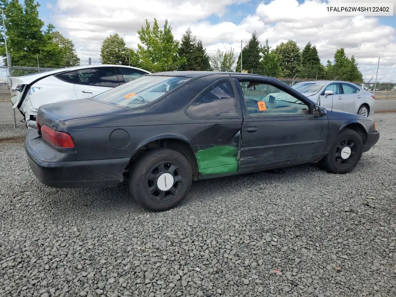 1995 Ford Thunderbird Lx VIN: 1FALP62W4SH122402 Lot: 62760775