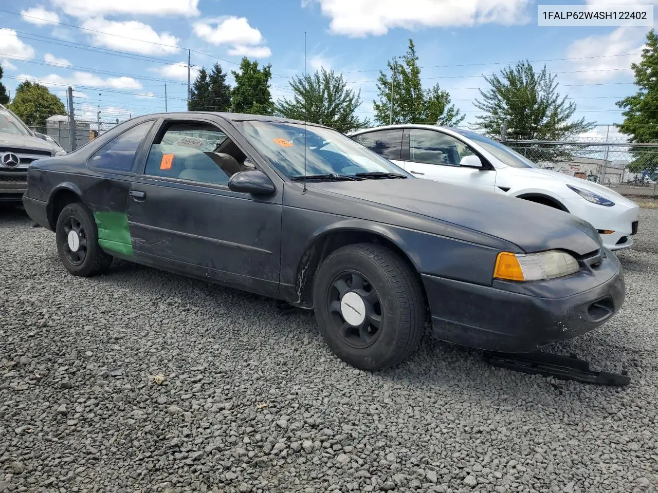 1995 Ford Thunderbird Lx VIN: 1FALP62W4SH122402 Lot: 62760775