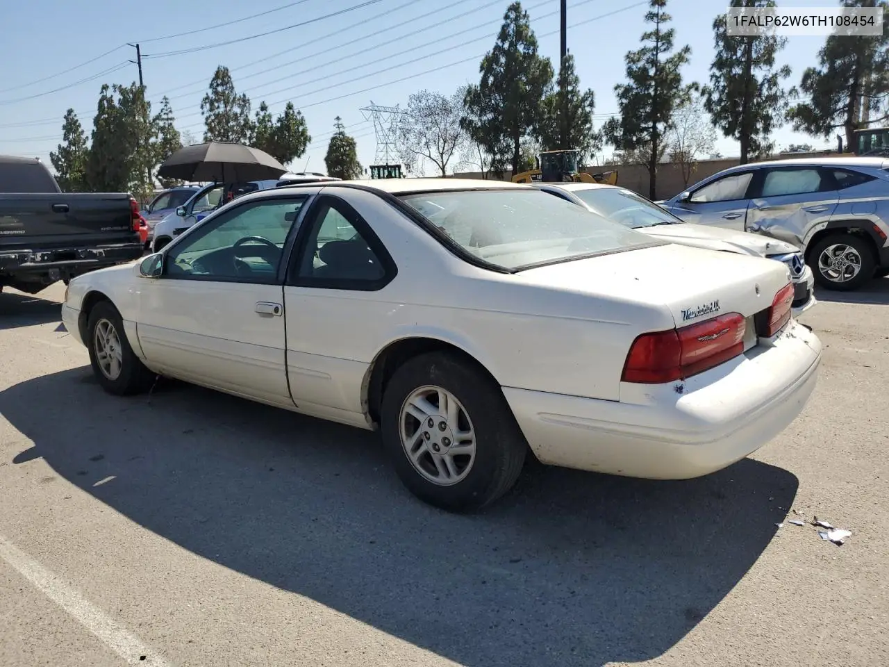 1996 Ford Thunderbird Lx VIN: 1FALP62W6TH108454 Lot: 62574155