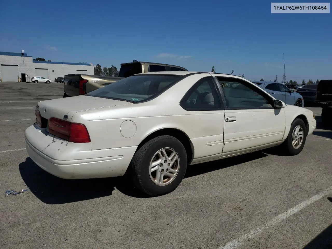 1996 Ford Thunderbird Lx VIN: 1FALP62W6TH108454 Lot: 62574155
